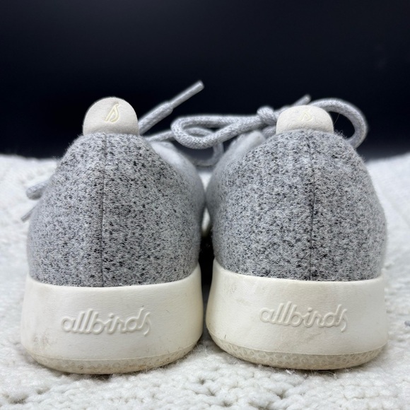 Allbirds Merino Wool Running Shoes Sneakers Womens 8 Lightweight Grey Washable - Picture 4 of 8